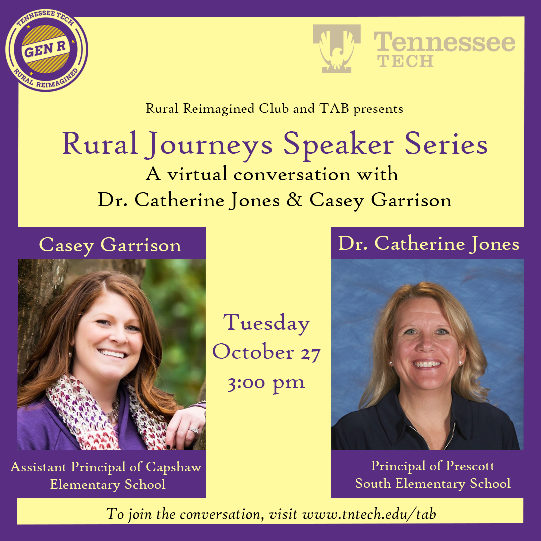 Rural Journeys graphic, October 27, 3 pm