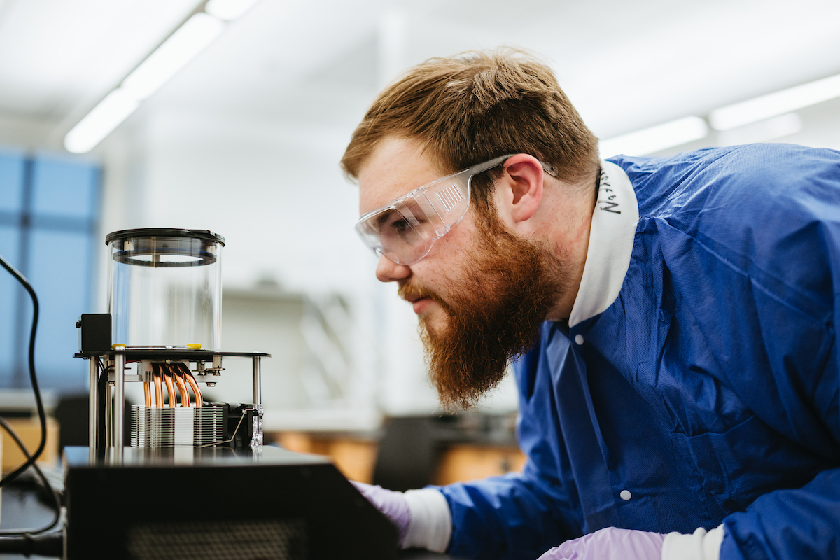 Tennessee Tech University junior Nathaniel Randolph is helping build the future of nuclear engineering from the ground up as part of the university’s new program. 