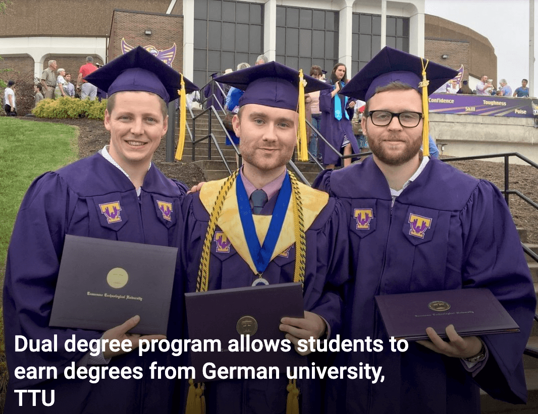 Dual degree program allows students to earn degrees from German university, TTU