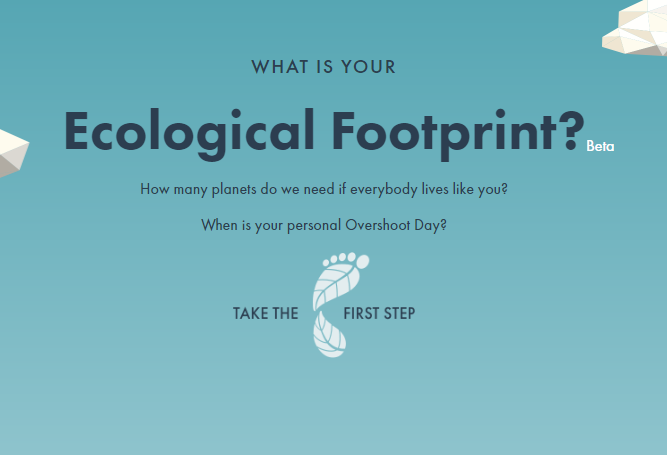 Discover your ecological footprint