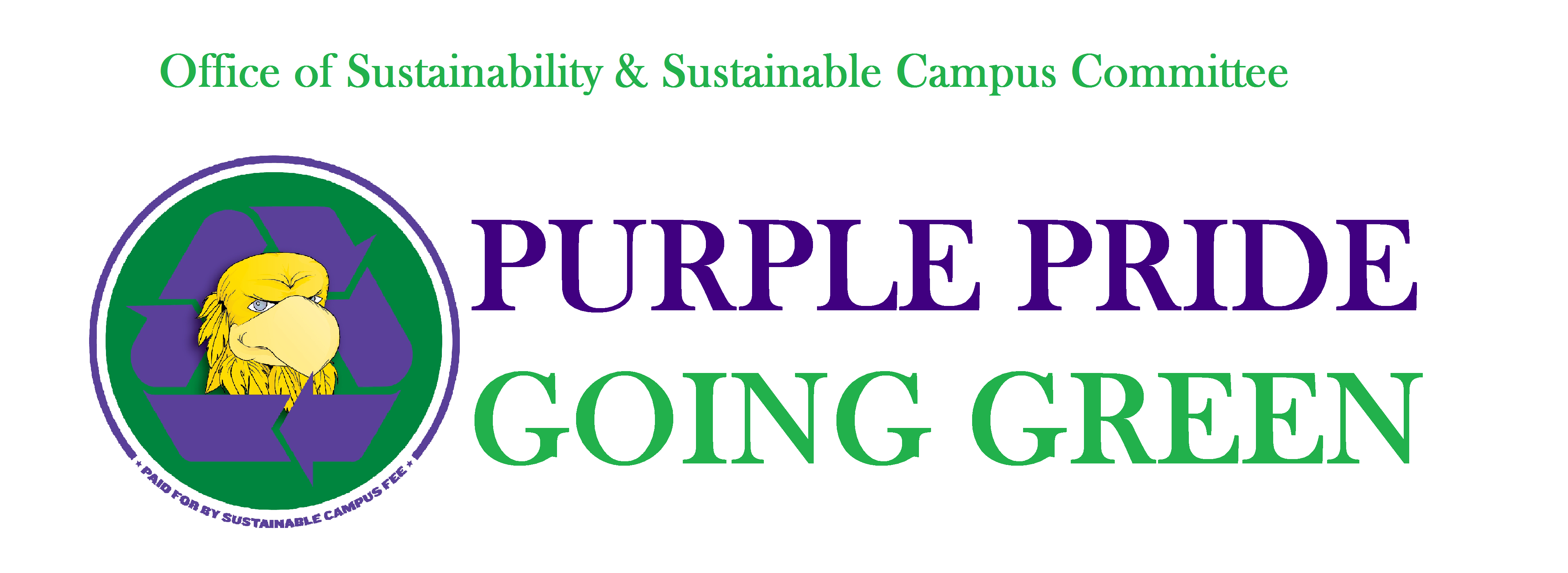 Purple Pride Going Green