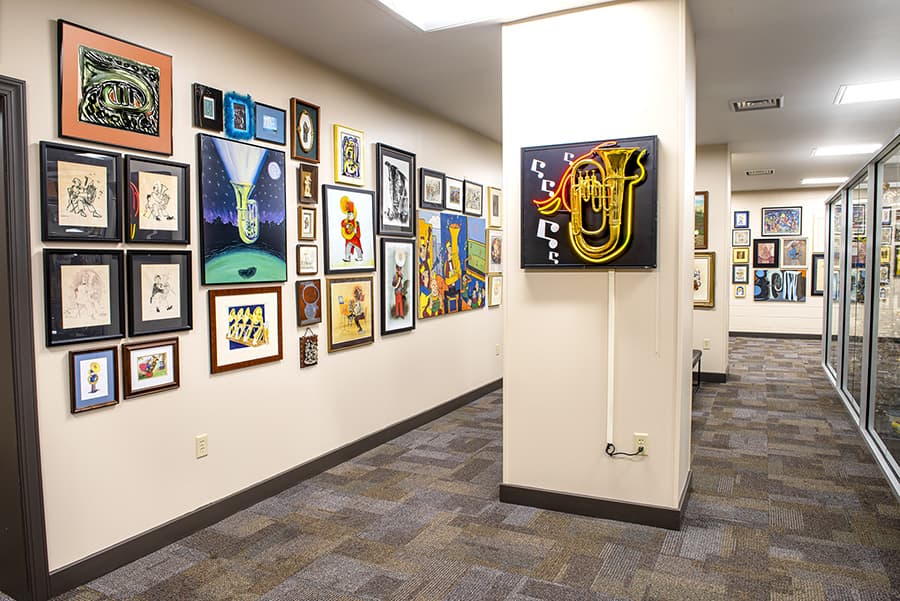 Tuba Collection Interior