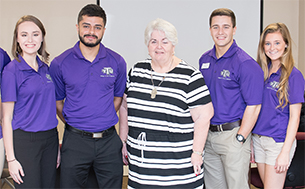 Mary Patterson and Students