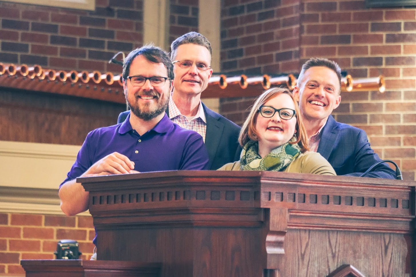 four Tech alumni employed by FUMC