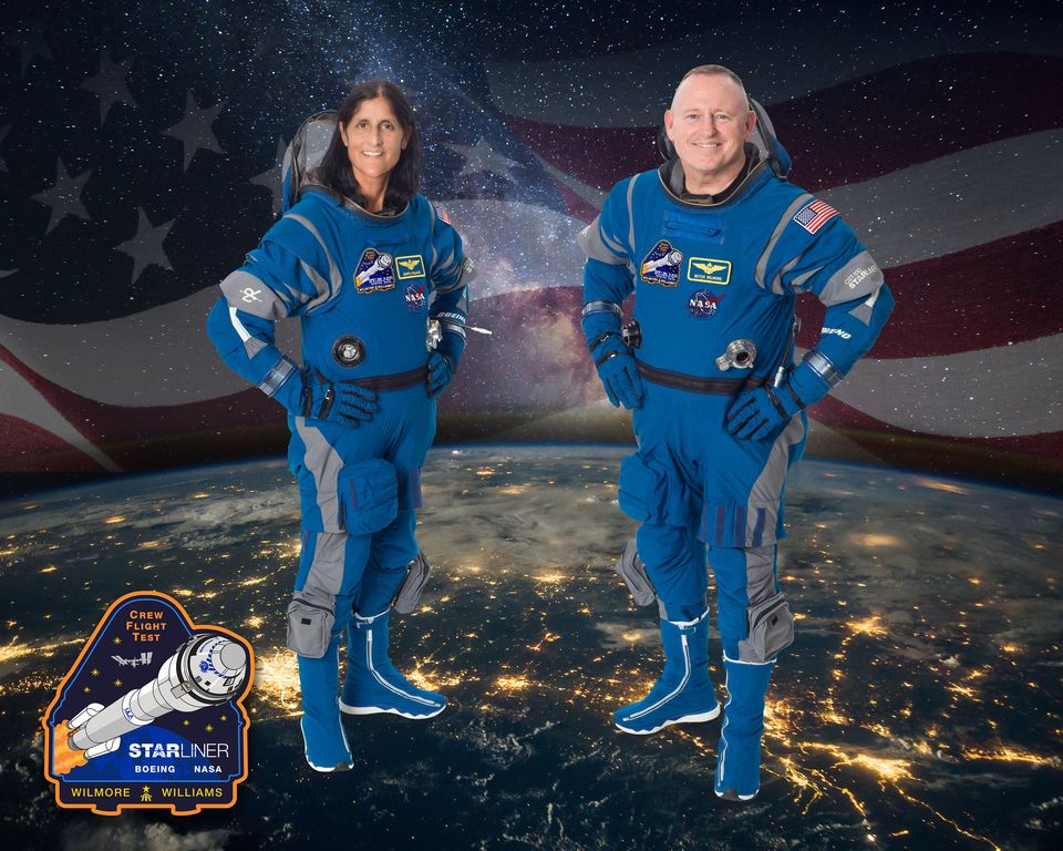 Suni Williams and Barry Wilmore