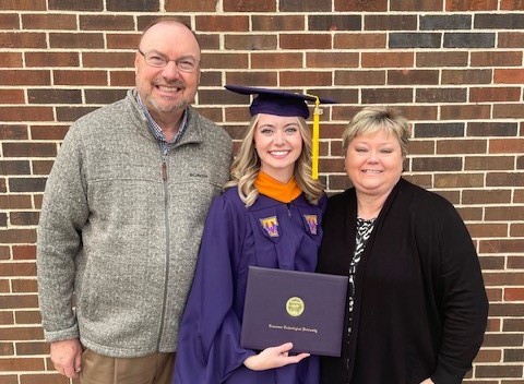 Douglas and Felecia Payne with Tai Payne Hintz.