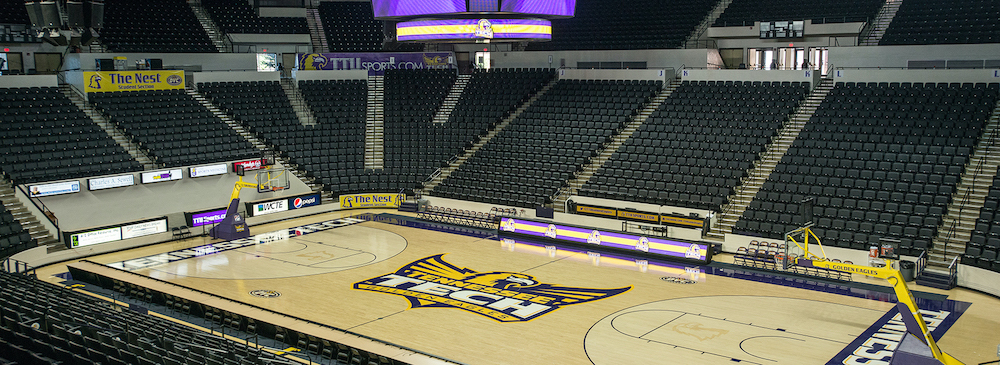 The court at Hooper Eblen Center