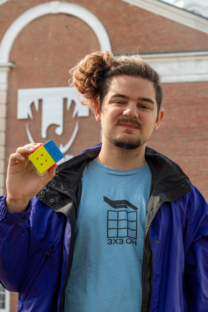 Eli Parker and a Rubik's Cube