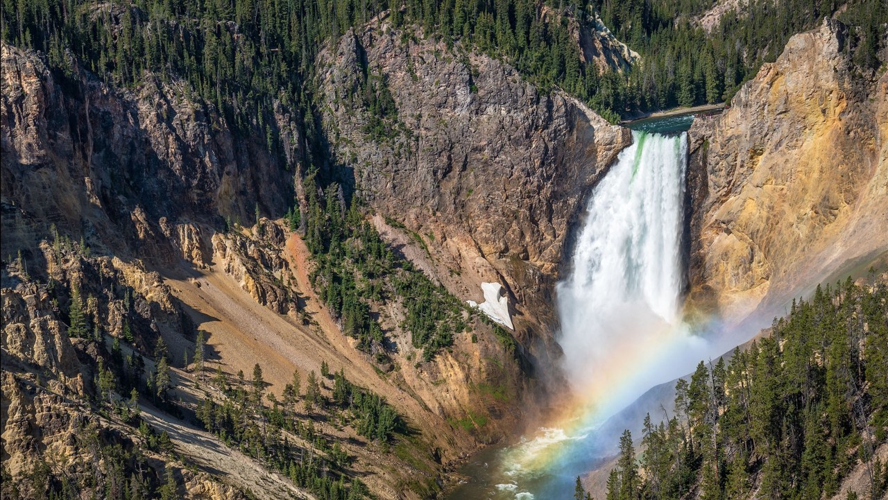 Lower Falls at Yellowstone