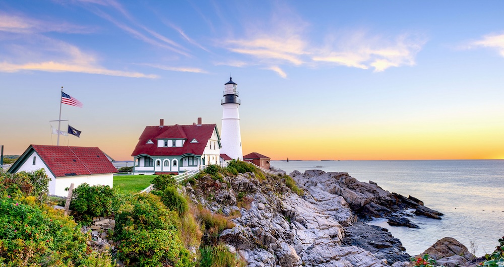 Lighthouse Landscape off the Water