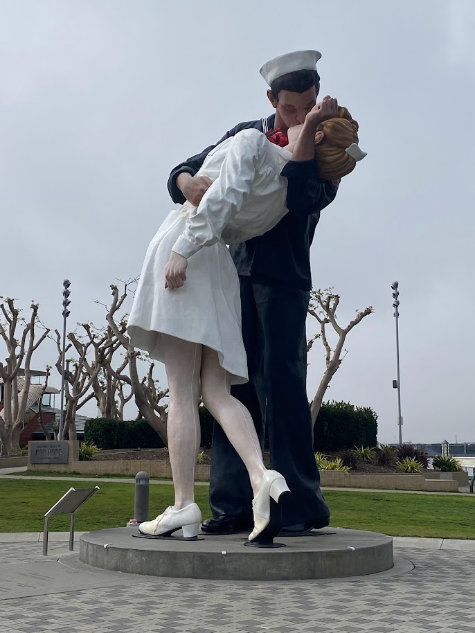 Unconditional Surrender statue