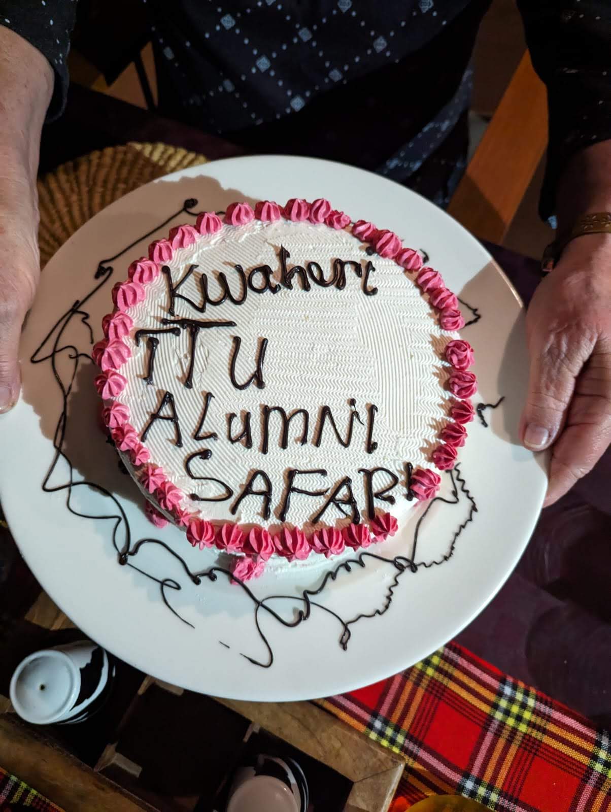 A cake for the safari travelers