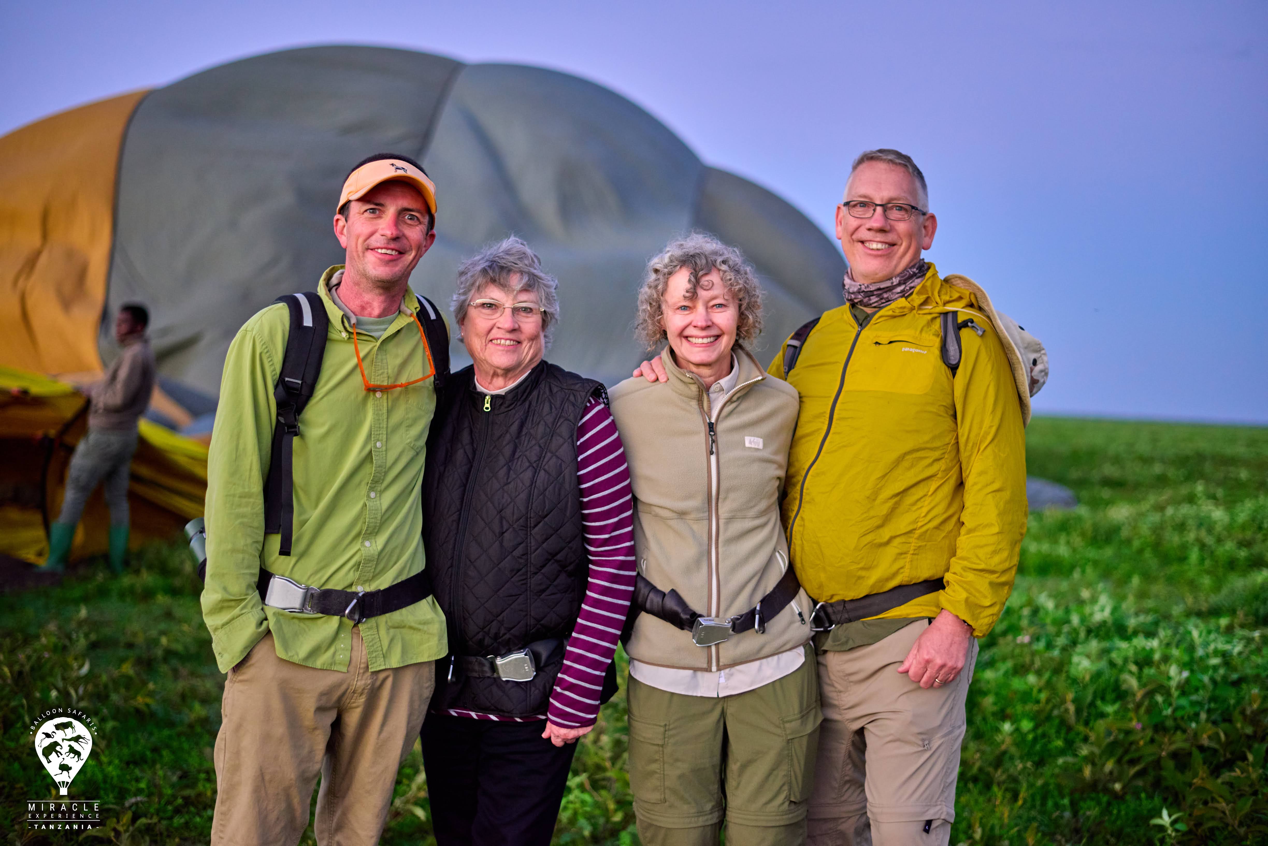 Travelers in Tanzania