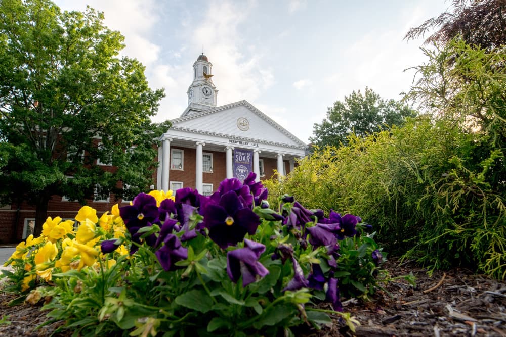 Derryberry Hall at Sunrise