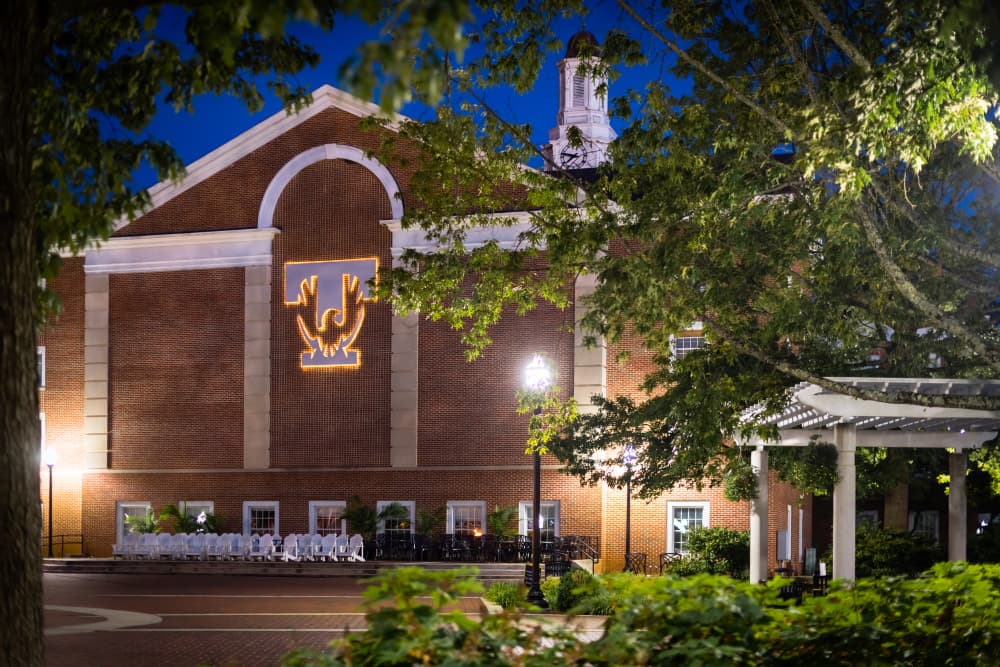 Centennial Plaza at Night